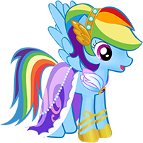 Rainbow Dashing