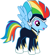Zapp Rainbow Dash