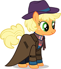 Applejack vaquera androide