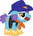 Cheerful Rodeo Clown