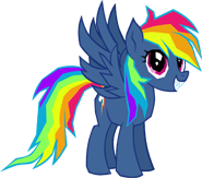 Pie-Hating Rainbow Dash