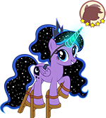 Stilt-Walking Luna