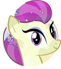 Cream Crystal Pony