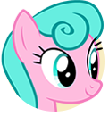 Cyan-Maned Future Townspony
