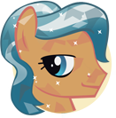 Orange Crystal Pony