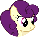Violet-Maned Future Townspony