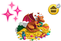 Glittering Dragon Statue