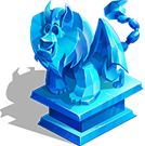 Manticore Statue