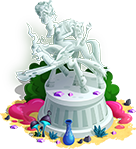 Petrified Villain Statue