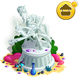 Petrified Villain Statue