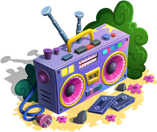 Retro Boombox
