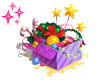 Sparkling Box of Decorations