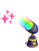 Left Rainbow Spotlight