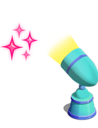 Bottom Yellow Spotlight