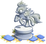 Wonderbolts Statue