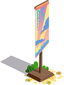 Sunset Festival Flag