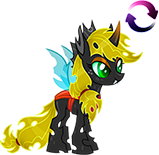Dark Changeling Applejack