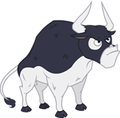 Black-and-White Rustler