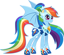 Chaos Rainbow Dash
