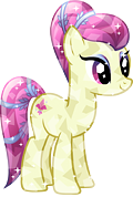 Cream Crystal Pony