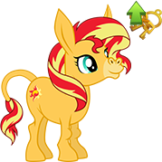 Donkey Sunset Shimmer