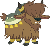 Fluffy Yak Calf