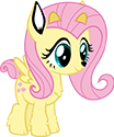 Fluttershy the Reindeer