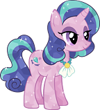 Fuchsia Crystal Pony