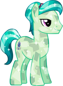 Green Crystal Pony