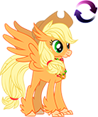 Applejack Hippogriff