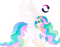 Princess Celestia Hippogriff