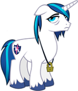 Mirror-Universe Shining Armor