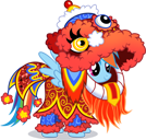 New Year's Parade Rainbow Dash