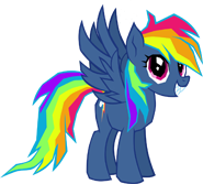 Pie-Hating Rainbow Dash