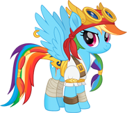 Pirate Rainbow Dash