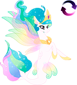 Princess Celestia Seapony
