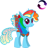 Changeling Rainbow Dash