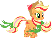 Rainbowfied Applejack