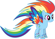 Rainbowfied Rainbow Dash