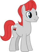 Russet-Maned Future Townspony