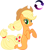 Applejack Seapony