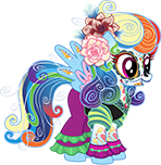Skeletal Rainbow Dash