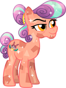 Stubborn Crystal Pony