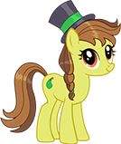 Top-Hatted Mare