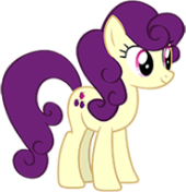 Violet-Maned Future Townspony