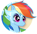 Chaos Rainbow Dash