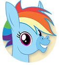 Donkey Rainbow Dash