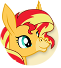 Donkey Sunset Shimmer