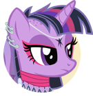 Edgy Twilight Sparkle