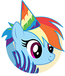 Party Rainbow Dash